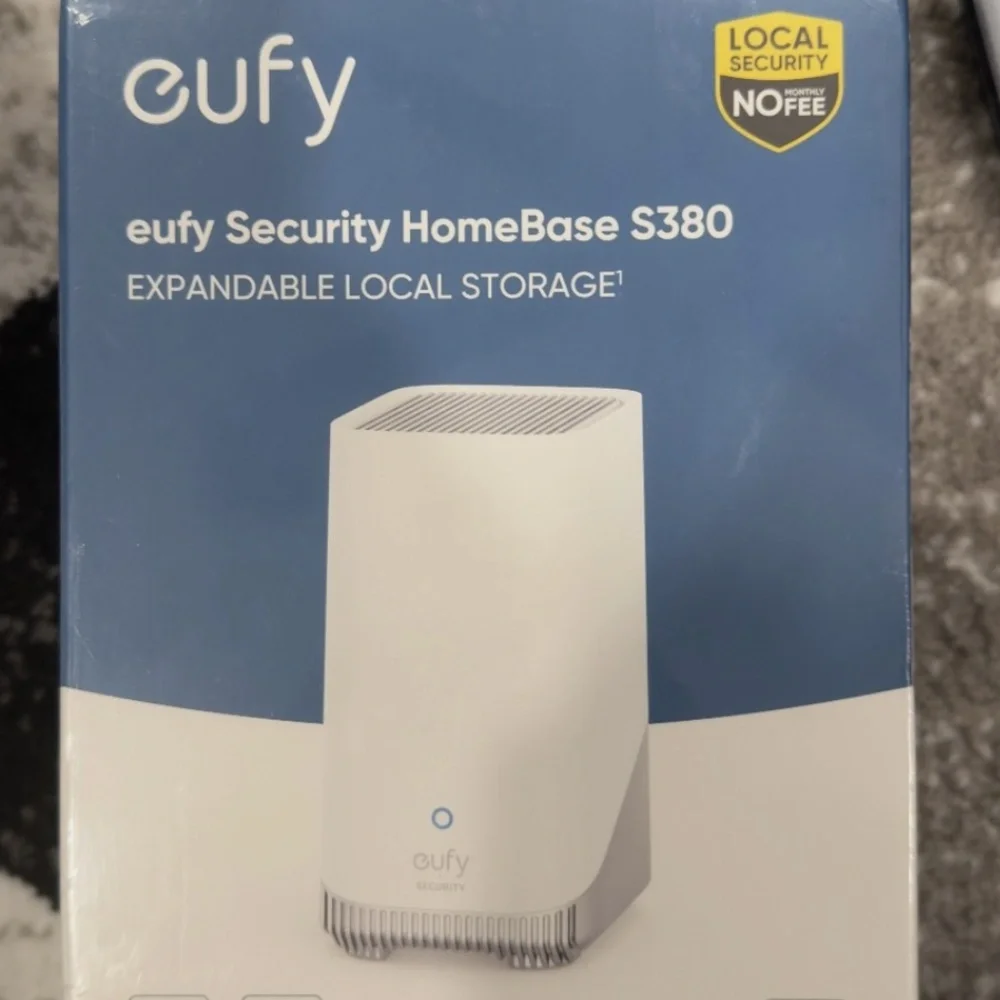 Eufy E42 and E30, 5-Piece Alarm system, S380 Homebase, and 2 Floodlights package